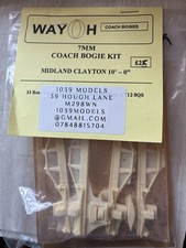O GAUGE WAYOH COACH BOGIE KIT