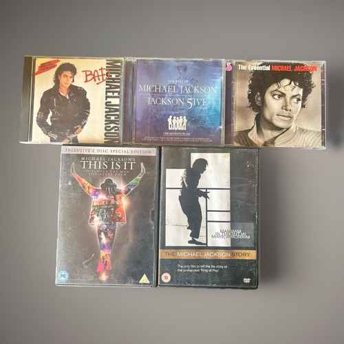 Michael jackson dvd bundle - jackson, cd&dvd