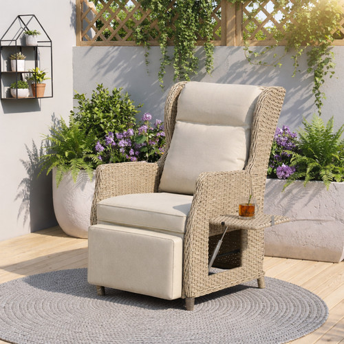 Garden recliner chair - recliner,