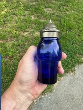 Antique cobalt blue pewter - blue,