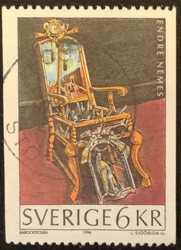 Sweden 1996 baroque chair - 1996,