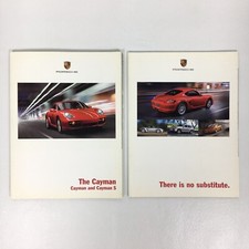 2006 THE CAYMAN & S Porsche Sales Brochure Booklet + There is no substitute