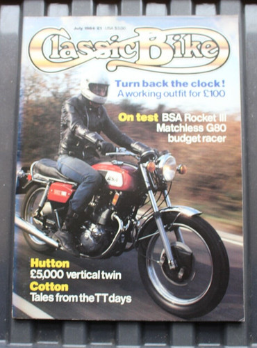 Classic bike july - , bsa