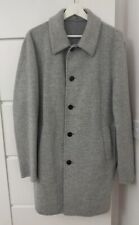 mens Reiss coat  wool mix large in grey, superb coat in v good condition quality