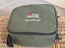 Abu Garcia Cardinal Classic Branded Zip Up Padded Reel & Spool Case, Excellent