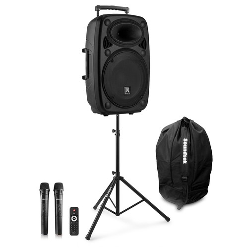 Portable system with - pa,