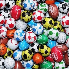 Milk Chocolate Footballs Rugby