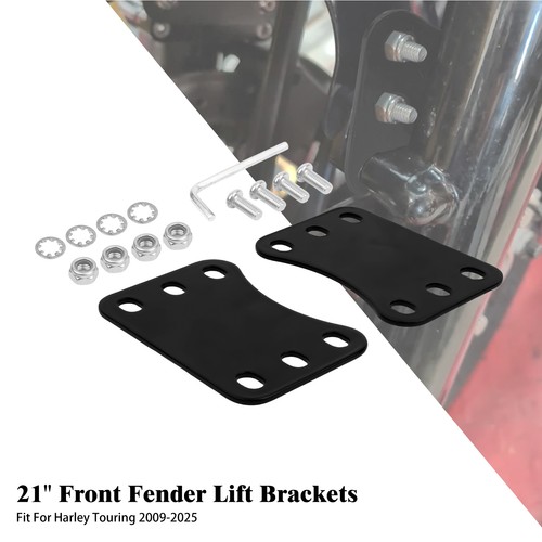 Black front fender - fender, riser