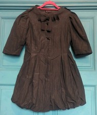 Tsega Brown Metallic Puff