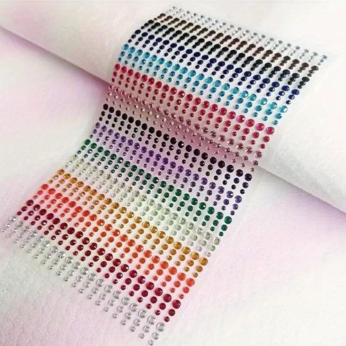 900pcs sticky rhinestone - 900pcs,
