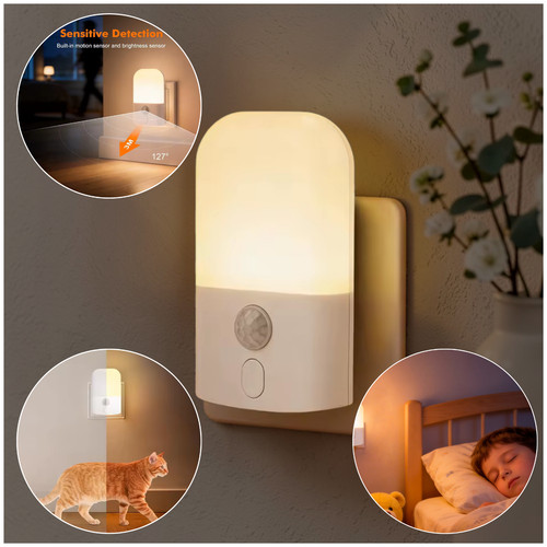 Plug night light - light, with