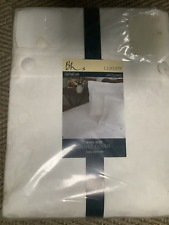 White luxury jacquard woven duvet cover and pillowcases, king size new