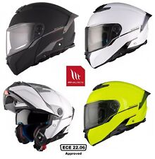 Motorcycle Motorbike MT Atom 2 Solid Flip Up Modular Sports Racing Crash Helmets
