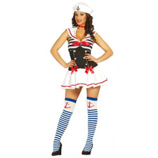 Womens Sexy Sailor Fancy Dress
