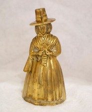 Vintage Brass Welsh Lady BELL
