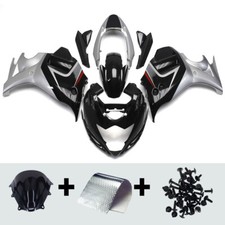 Black Silver Fairing Kit for