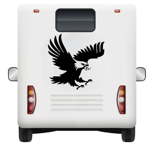 Eagle camper caravan decal - caravan,
