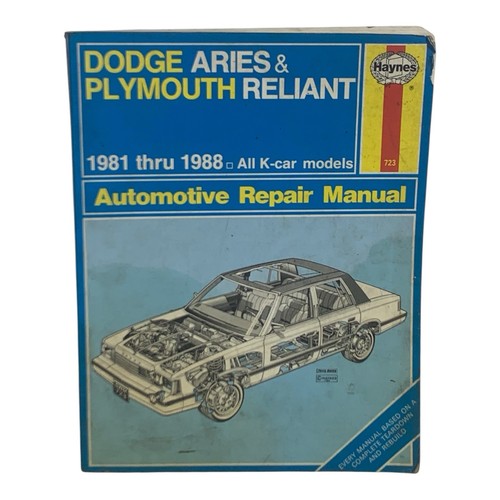 Dodge aries plymouth reliant - dodge,