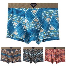 Vintage Print Breathable Men