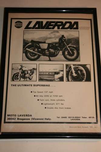Laverda 1000 motor cycle - motor,