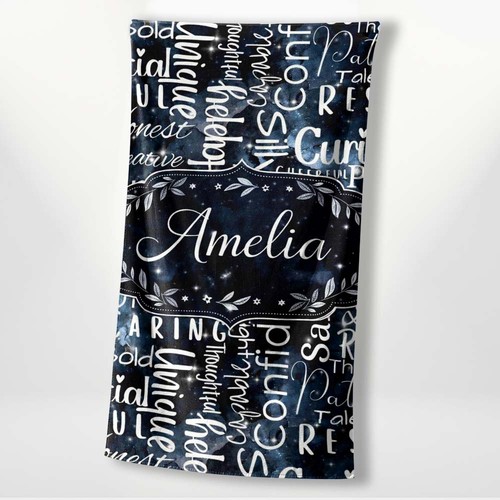Personalised name beach bath - name,