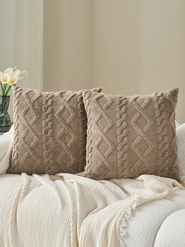 2pcs decorative faux wool - faux,