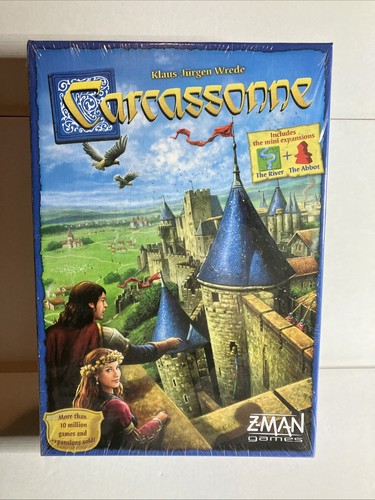 Carcassonne board game man - board,