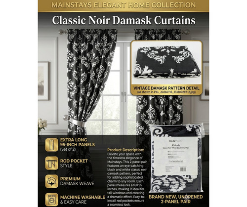 Mainstays classic noir - classic,