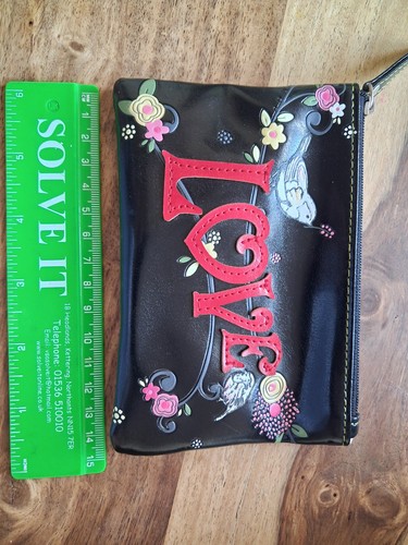 Love purse black birds - birds, hearts