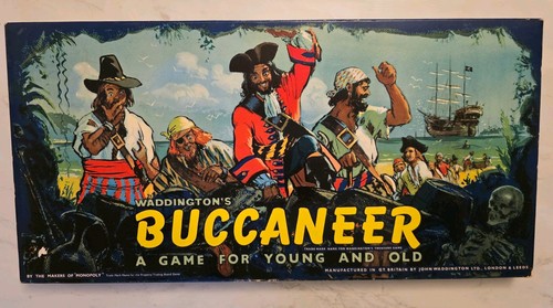 Waddingtons buccaneer board - waddingtons,