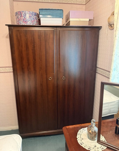 Stag minstrel double wardrobe