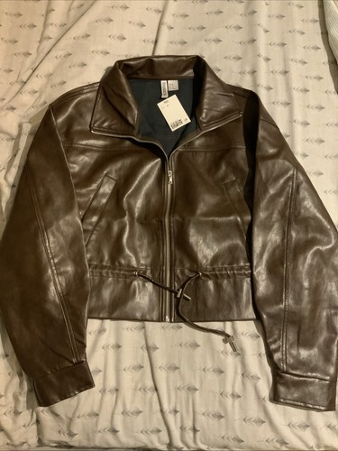 Women brown leather - xs,