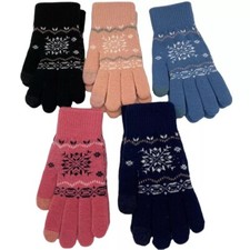 Winter hands knitted warm women winter gloves magic custom