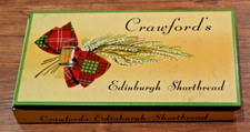 VINTAGE CRAWFORDS EDINBURGH SHORTBREAD FOOD TIN ADVERTISING Frederick Street