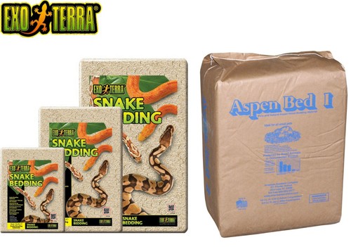 Exo terra aspen snake bedding - ,