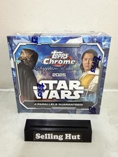 2025 Topps Chrome Sapphire Edition Star Wars Hobby Box - FREE Delivery