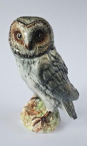 Beautiful ceramic owl figurine - ceramic,