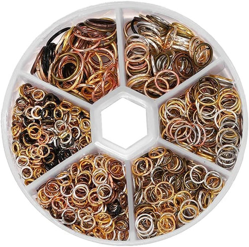 970 pcs multicolour metal jump - 970,