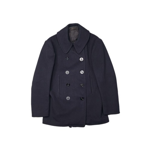 Vintage 40s navy pea - 40s,