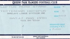 1989-90 QUEENS PARK RANGERS v