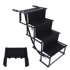 Foldable Dog Ramp for Cars, Pet Ramp for Large Dogs with Non-Slip Surface, Reinf