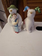 John Beswick~The Snowman & The Snowdog~ Salt & Pepper ~2018