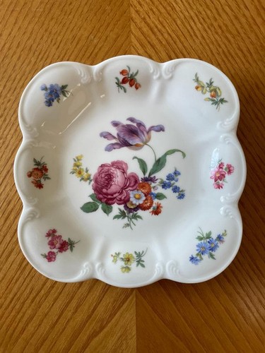 Hutschenreuther floral dessert - hutschenreuther,