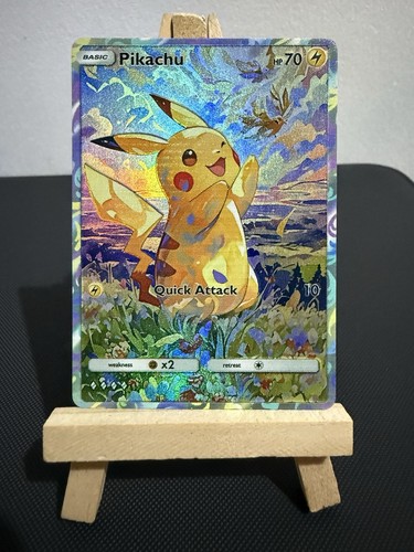 Pikachu pokemon card display - pikachu,