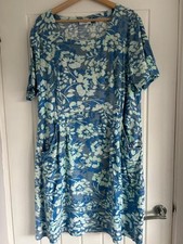 Adini L2 Blue Floral Cotton