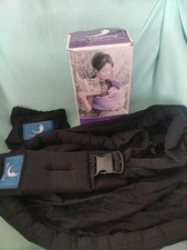 BabaSling baby carrier .type of carrier is a hammock-style sling.Black Cotton