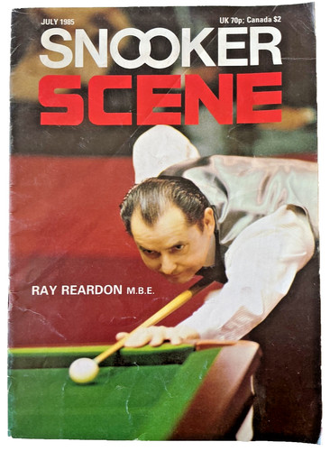 Snooker scene magazine 1985 - scene,