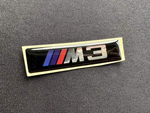 Bmw e46 domed epoxy - domed, badge