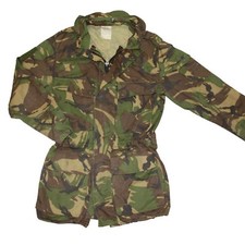 Combat Parka Field Jacket DPM Camo Ex Military VTG Opti Zip Close L-XXL VGC VTG
