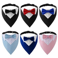 Dog Bow Tie Collar Tuxedo